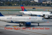 Delta flight dl275 diverted lax