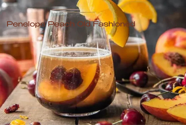 Penelope Peach Old Fashioned