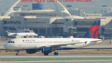 delta flight dl275 diverted lax